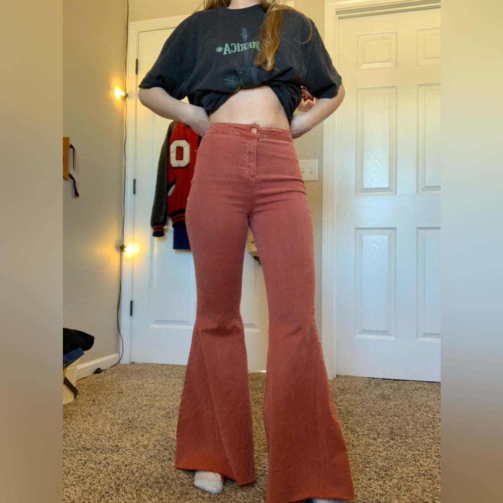 Free people bell bottoms size 26